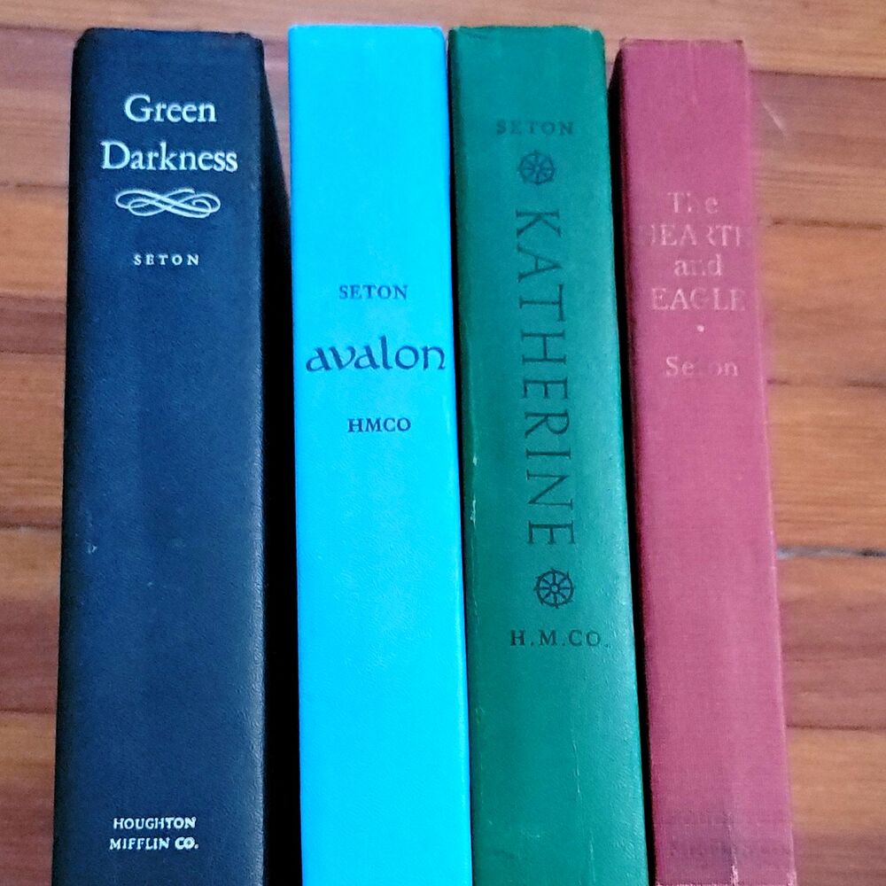 Anya Seton lot of 4 Victorian novels The Hearth and the Eagle Hardcover 1948